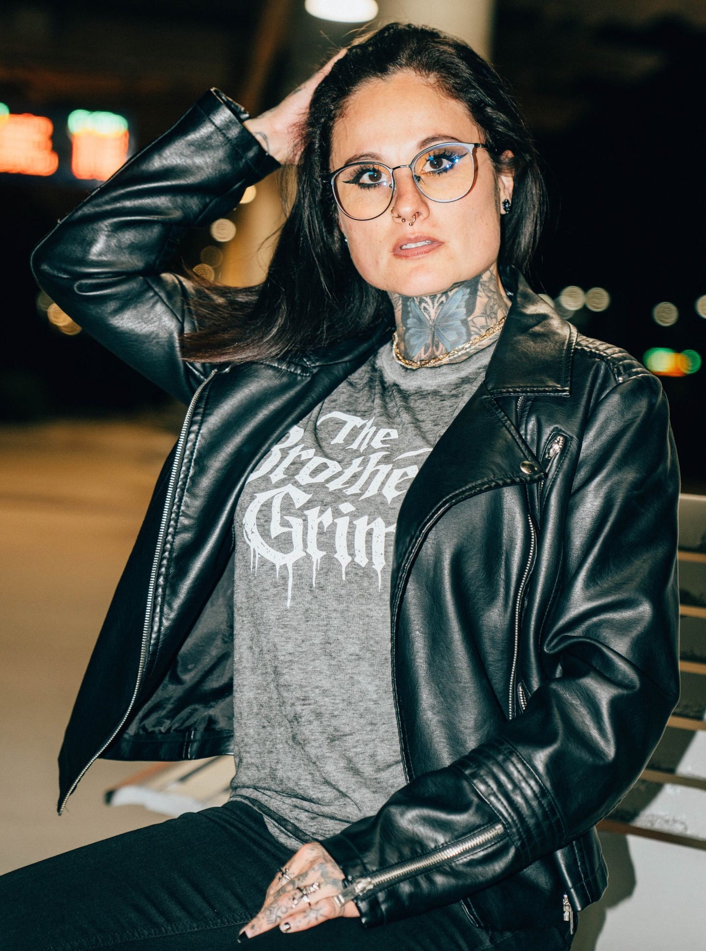 The Brothers Grim Denim T-Shirt